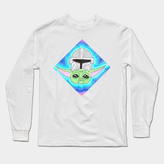 Baby Alien and Bounty Hunter Long Sleeve T-Shirt by Blaze_Belushi